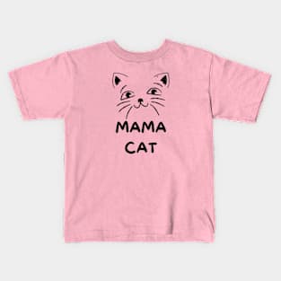 Mama Cat Kids T-Shirt